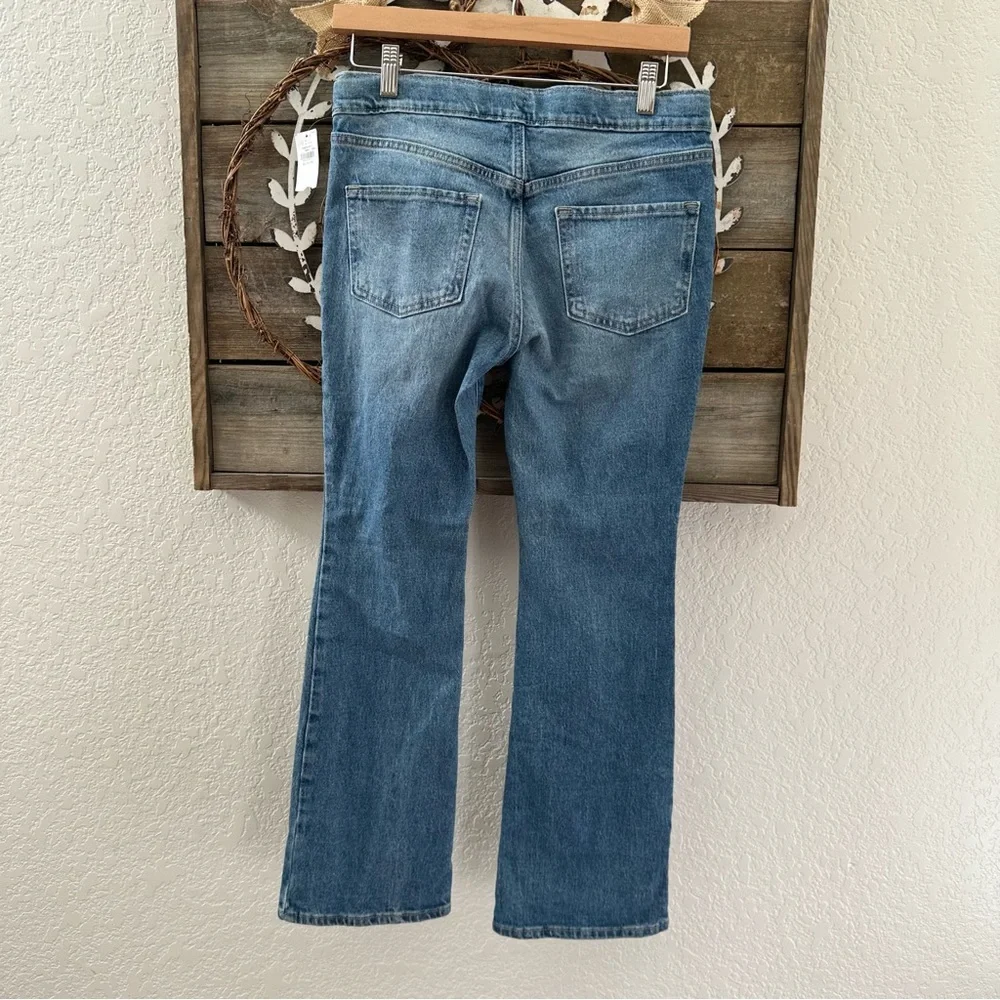 Old‎ Navy bootcut pull on stretchy denim jeans girls XL 14/16 NWT